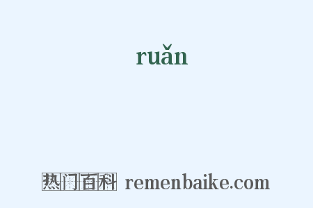 輭是什么意思的图片